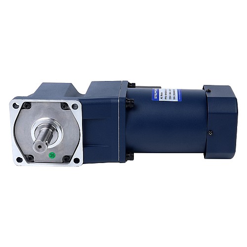200W 220VAC/380VAC 50/60Hz 13.5RPM 60.00Nm(8496.70oz.in) Flange 104mm Right Angle Gearbox Keyway Shaft Three-phase AC Induction  Motor - 6IK200GU-S/S3FT/6GU100RT | StepperOnline CA