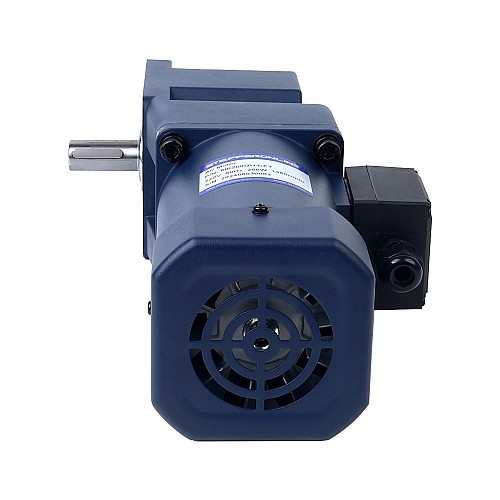 200W 220VAC/380VAC 50/60Hz 13.5RPM 60.00Nm(8496.70oz.in) Flange 104mm Right Angle Gearbox Keyway Shaft Three-phase AC Induction  Motor - 6IK200GU-S/S3FT/6GU100RT | StepperOnline CA