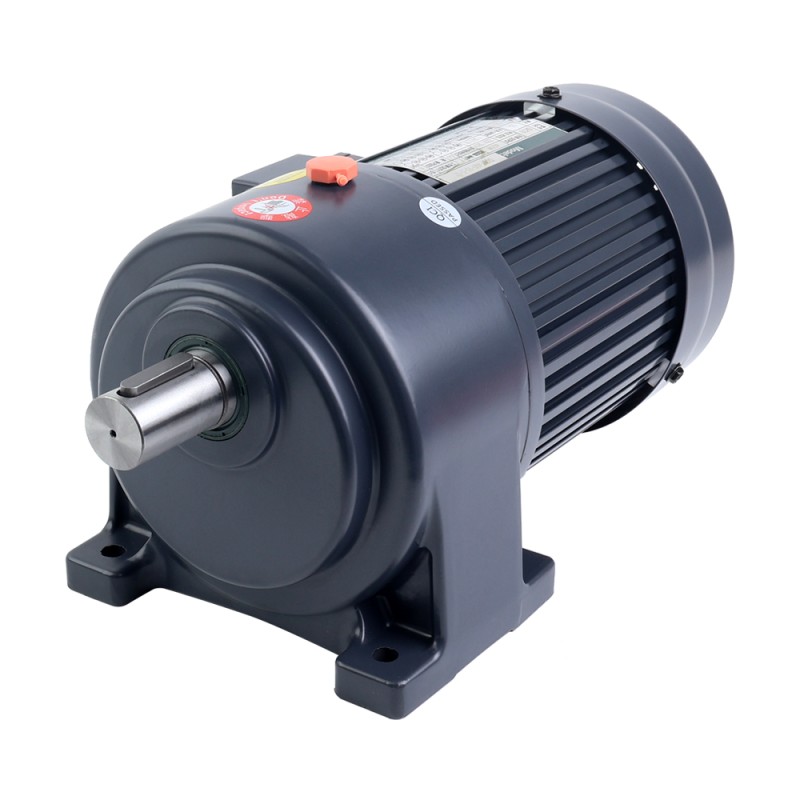 GH Series Horizontal Medium-Sized Geared Motor Power 0.1-3.7KW Gear Ratio 3-1800 with Brake - GH-XX-XXX-XX-X-B-XX-XX | StepperOnline CA