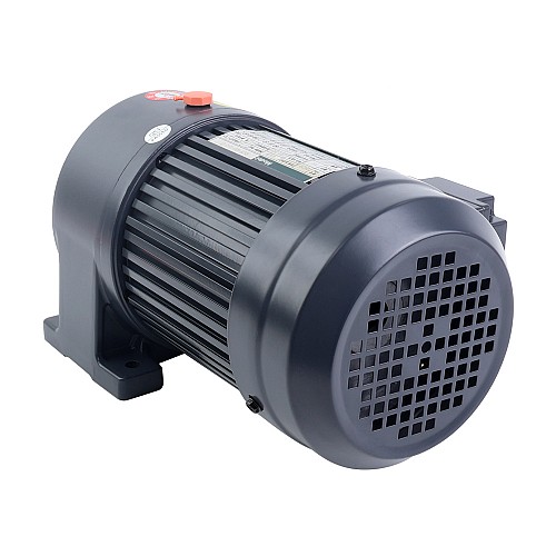 GH Series Horizontal Medium-Sized Geared Motor Power 0.1-3.7KW Gear Ratio 3-1800 with Brake - GH-XX-XXX-XX-X-B-XX-XX | StepperOnline CA
