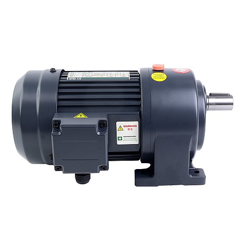 GH Series Horizontal Medium-Sized Geared Motor Power 0.1-3.7KW Gear Ratio 3-1800 with Brake - GH-XX-XXX-XX-X-B-XX-XX | StepperOnline CA