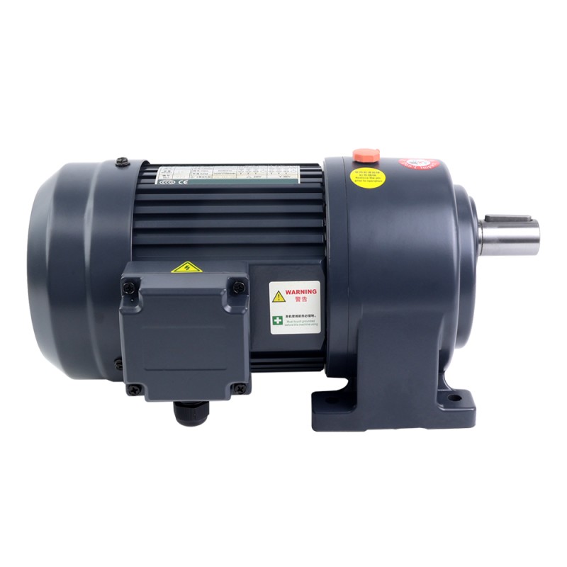GH Series Horizontal Medium-Sized Geared Motor Power 0.1-3.7KW Gear Ratio 3-1800 with Brake - GH-XX-XXX-XX-X-B-XX-XX | StepperOnline CA