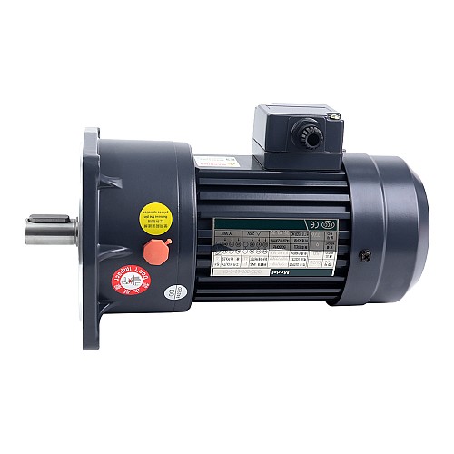 GV Series Vertical Medium-Sized Geared Motor Power 0.1-3.7KW Gear Ratio 3-1800 with Brake - GV-XX-XXX-XX-X-B-XX-XX | StepperOnline CA