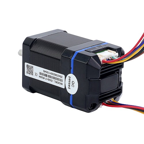 ESS Series 0.48Nm(68.00oz.in) Nema 17 Integrated RS485 Closed Loop Stepper Servo Motor 24VDC 1000CPR - ESS17-RS04 | StepperOnline CA
