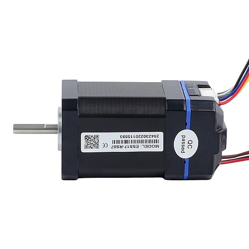 ESS Series 0.72Nm(101.96oz.in) Nema 17 Integrated RS485 Closed Loop Stepper Servo Motor 24VDC 1000CPR - ESS17-RS07 | StepperOnline CA