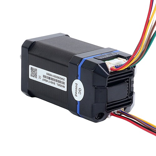 ESS Series 0.72Nm(101.96oz.in) Nema 17 Integrated RS485 Closed Loop Stepper Servo Motor 24VDC 1000CPR - ESS17-RS07 | StepperOnline CA
