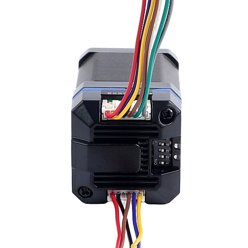 ESS Series 0.72Nm(101.96oz.in) Nema 17 Integrated RS485 Closed Loop Stepper Servo Motor 24VDC 1000CPR - ESS17-RS07 | StepperOnline CA