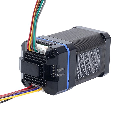 ESS Series 0.72Nm(101.96oz.in) Nema 17 Integrated RS485 Closed Loop Stepper Servo Motor 24VDC 1000CPR - ESS17-RS07 | StepperOnline CA