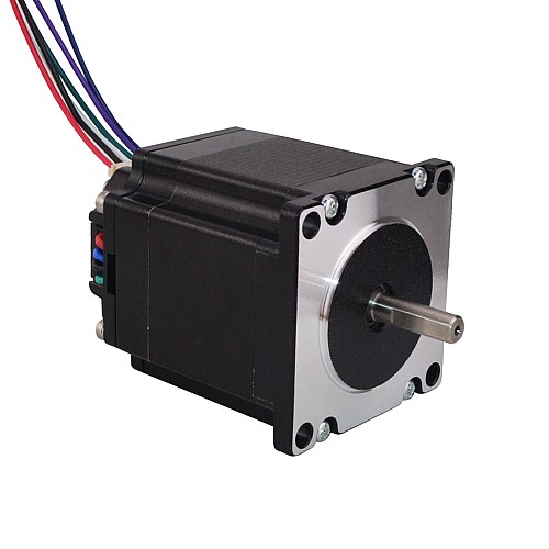 Nema 23 Integrated Stepper Motor 126Ncm(178.4oz.in) w/ Driver ISD04 12-38VDC - ISD04-10 | StepperOnline CA