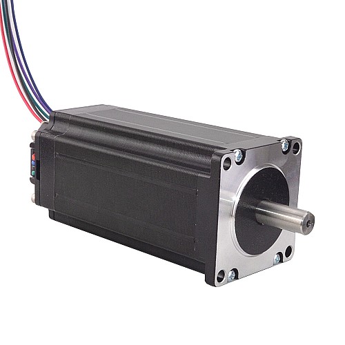 Nema 23 Integrated Stepper Motor 300Ncm(425oz.in) w/ Driver ISD08 12-38VDC - ISD08-30 | StepperOnline CA