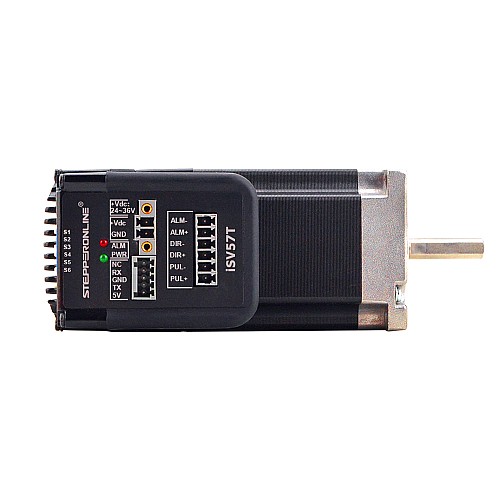 NEMA 23 Integrated Easy Servo Motor 130W 3000rpm 0.45Nm(63.73oz.in) 20-50VDC Brushless DC Servo Motor - iSV57T-130 | StepperOnline CA NEMA 23 Integrated Easy Servo Motor 130W 3000rpm 0.45Nm(63.73oz.in) 20-50VDC Brushless DC Servo Motor - iSV57T-130 | StepperOnline CA