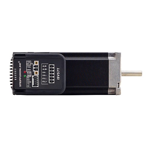 NEMA 23 Integrated Easy Servo Motor 180W 3000rpm 0.6Nm(84.98oz.in) 20-50VDC Brushless DC Servo Motor - iSV57T-180 | StepperOnline CA NEMA 23 Integrated Easy Servo Motor 180W 3000rpm 0.6Nm(84.98oz.in) 20-50VDC Brushless DC Servo Motor - iSV57T-180 | StepperOnline CA