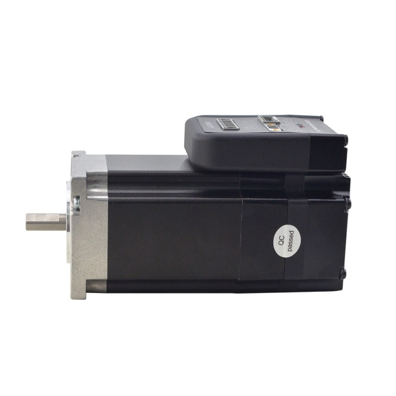 NEMA 23 Integrated Easy Servo Motor 130W 3000rpm 0.45Nm(63.73oz.in) 20-50VDC Servo Motor - Short Shaft - iSV57T-130S | StepperOnline CA