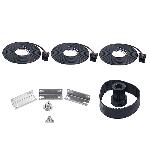 LA12 Series Belt Driven Max. Horizontal Payload 35kg Stroke 500mm for Closed Loop Stepper Motor - LA12-34LL403-500 | StepperOnline CA