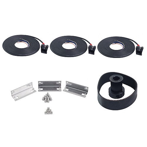 LA12 Series Belt Driven Max. Horizontal Payload 25kg Stroke 500mm for Servo Motor - LA12-60LL40S3-500 | StepperOnline CA