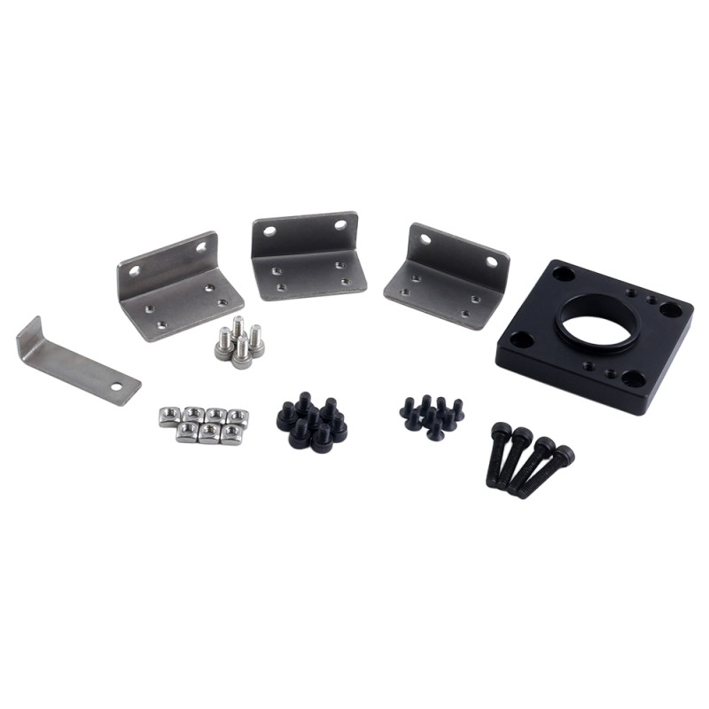 LK2A40 Series Ball Screw Driven Linear Module Max. Speed 500mm/s Position Accuracy 0.003mm Stroke 136mm - LK2A40-17DL050-136 | StepperOnline CA