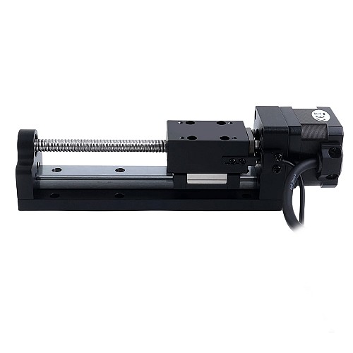 Nema 17 Stepper Ball Screw Linear Actuator 1.5A Stroke 80mm 0.25Nm(35.40oz.in) Lead 2mm(0.07874") with Sensor - LMD17S13BAB15-080 | StepperOnline CA