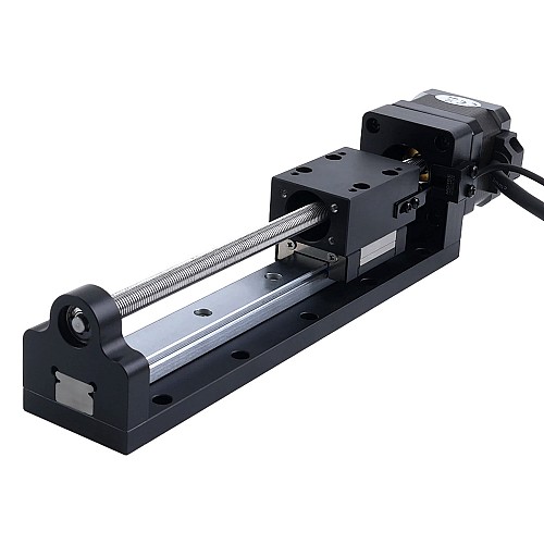 Nema 17 Stepper Ball Screw Linear Actuator 1.5A Stroke 120mm 0.25Nm(35.40oz.in) Lead 1mm(0.0393") with Sensor - LMD17S13BSB15-120 | StepperOnline CA