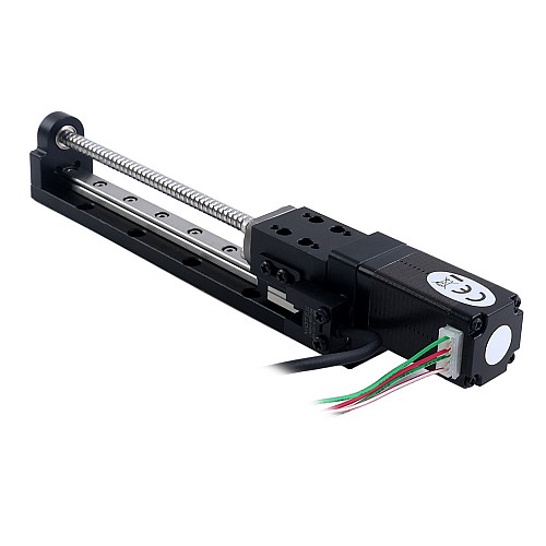 Nema 8 Stepper Ball Screw Linear Actuator 0.5A Stroke 90mm 0.02Nm(2.83oz.in) Lead 2mm(0.07874) with Sensor - LMD8S15BAA05-090 | StepperOnline CA