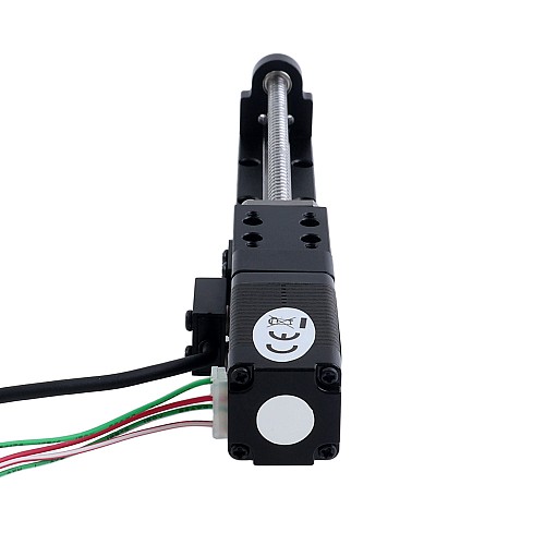 Nema 8 Stepper Ball Screw Linear Actuator 0.5A Stroke 90mm 0.02Nm(2.83oz.in) Lead 2mm(0.07874) with Sensor - LMD8S15BAA05-090 | StepperOnline CA