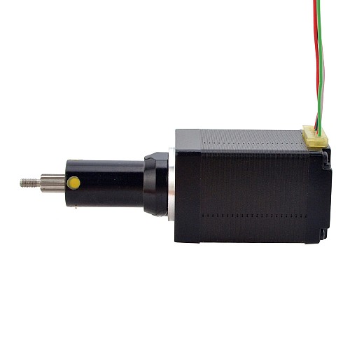 NEMA 11 Captive Acme Linear Stepper Motor 1.0A 46mm Stack Screw Lead 2.54mm(0.1) Travel 25.4mm - 11C18S1004GD5-025RS | StepperOnline CA NEMA 11 Captive Acme Linear Stepper Motor 1.0A 46mm Stack Screw Lead 2.54mm(0.1) Travel 25.4mm - 11C18S1004GD5-025RS | StepperOnline CA