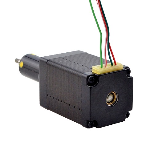 NEMA 11 Captive Acme Linear Stepper Motor 1.0A 46mm Stack Screw Lead 2.54mm(0.1) Travel 25.4mm - 11C18S1004GD5-025RS | StepperOnline CA NEMA 11 Captive Acme Linear Stepper Motor 1.0A 46mm Stack Screw Lead 2.54mm(0.1) Travel 25.4mm - 11C18S1004GD5-025RS | StepperOnline CA