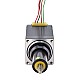 NEMA 11 Captive Acme Linear Stepper Motor 1.0A 46mm Stack Screw Lead 2.54mm(0.1) Travel 25.4mm - 11C18S1004GD5-025RS | StepperOnline CA NEMA 11 Captive Acme Linear Stepper Motor 1.0A 46mm Stack Screw Lead 2.54mm(0.1) Travel 25.4mm - 11C18S1004GD5-025RS | StepperOnline CA
