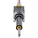 NEMA 11 Captive Acme Linear Stepper Motor 1.0A 46mm Stack Screw Lead 5.08mm(0.2) Travel 50.8mm - 11C18S1004HD5-051RS | StepperOnline CA