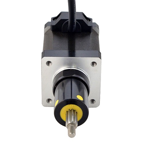 NEMA 14 Captive Acme Linear Stepper Motor 1.5A 47mm Stack Screw Lead 2.54mm(0.1) Travel 25.4mm - 14C19S1504GF5-025RS | StepperOnline CA