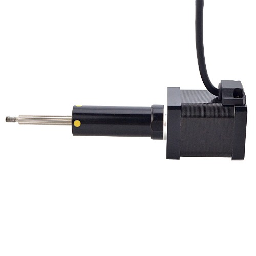 NEMA 14 Captive Acme Linear Stepper Motor 1.5A 47mm Stack Screw Lead 6.35mm(0.25) Travel 50.8mm - 14C19S1504RF5-051RS | StepperOnline CA