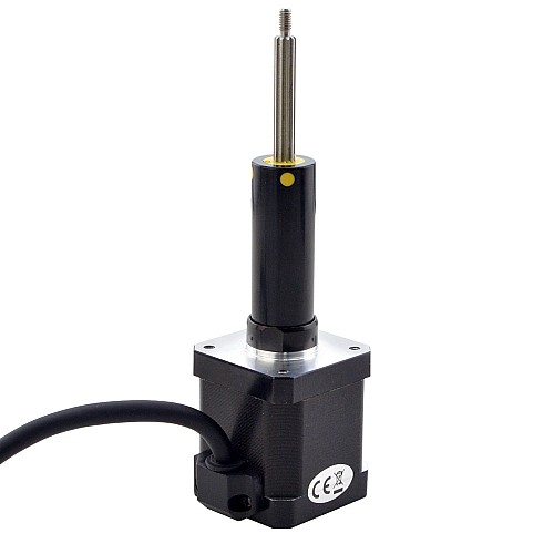 NEMA 17 Captive Acme Linear Stepper Motor 2.5A 48mm Stack Screw Lead 6.35mm(0.25) Travel 50.8mm - 17C19S2504RF5-051RS | StepperOnline CA NEMA 17 Captive Acme Linear Stepper Motor 2.5A 48mm Stack Screw Lead 6.35mm(0.25) Travel 50.8mm - 17C19S2504RF5-051RS | StepperOnline CA