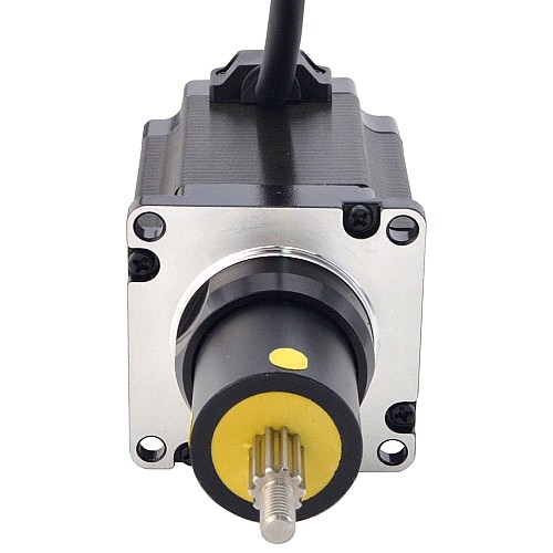 NEMA 23 Captive Acme Linear Stepper Motor 4.0A 75mm Stack Screw Lead 2.54mm(0.1) Travel 31.8mm - 23C30S4004GG5-032RS | StepperOnline CA