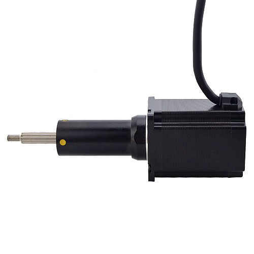 NEMA 23 Captive Acme Linear Stepper Motor 4.0A 75mm Stack Screw Lead 5.08mm(0.2) Travel 63.5mm - 23C30S4004HG5-064RS | StepperOnline CA NEMA 23 Captive Acme Linear Stepper Motor 4.0A 75mm Stack Screw Lead 5.08mm(0.2) Travel 63.5mm - 23C30S4004HG5-064RS | StepperOnline CA