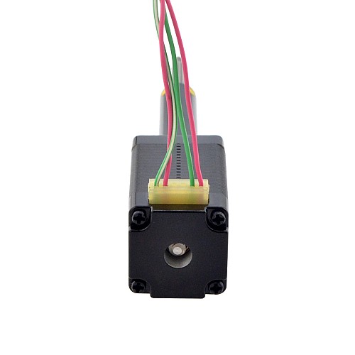 NEMA 8 Captive Acme Linear Stepper Motor 0.5A 38.2mm Stack Screw Lead 2mm(0.07874") Travel 38.1mm - 8C15S0504AC5-038RS | StepperOnline CA