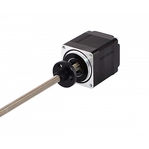Nema 11 External 34mm Stack 0.75A Lead 0.635mm(0.025) Length 100mm - 11E13S0754ED2-100RS | StepperOnline CA