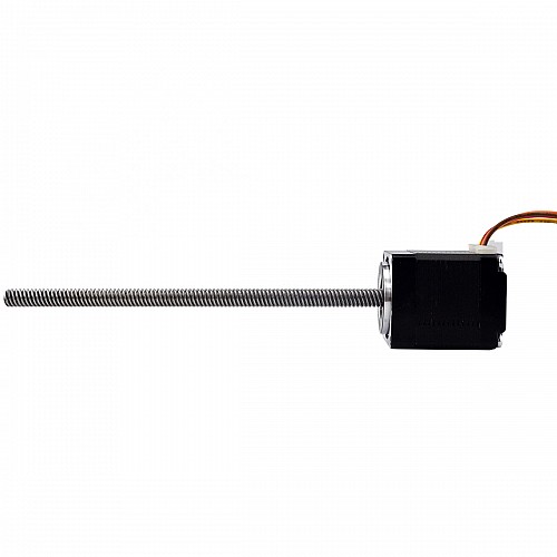 Nema 11 Non-captive 34mm Stack 0.75A Lead 4.877mm(0.192) Length 150mm - 11N13S0754QE2-150RS | StepperOnline CA Nema 11 Non-captive 34mm Stack 0.75A Lead 4.877mm(0.192) Length 150mm - 11N13S0754QE2-150RS | StepperOnline CA