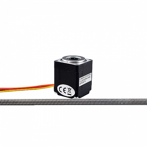 Nema 11 Non-captive 34mm Stack 0.75A Lead 4.877mm(0.192) Length 150mm - 11N13S0754QE2-150RS | StepperOnline CA Nema 11 Non-captive 34mm Stack 0.75A Lead 4.877mm(0.192) Length 150mm - 11N13S0754QE2-150RS | StepperOnline CA