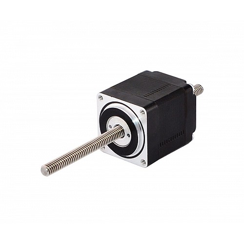 Nema 11 Non-captive 34mm Stack 0.75A Lead 2mm(0.07874) Length 100mm - 11N13S0754AA2-100RS | StepperOnline CA