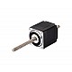 Nema 11 Non-captive 34mm Stack 0.75A Lead 2mm(0.07874) Length 100mm - 11N13S0754AA2-100RS | StepperOnline CA