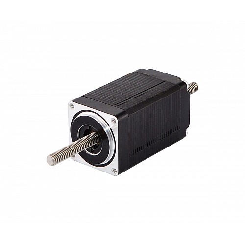 Nema 11 Non-captive 51mm Stack 0.67A Lead 2mm(0.07874) Length 100mm - 11N20S0674AA2-100RS | StepperOnline CA