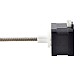 Nema 17 External 34mm Stack 0.4A Lead 2mm(0.07874) Length 200mm - 17E13S0404AF2-200RS | StepperOnline CA