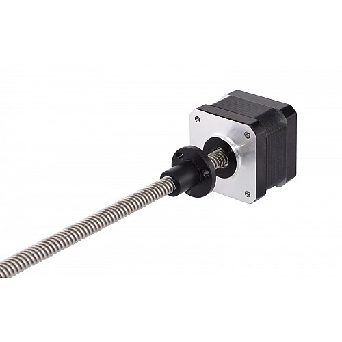 Nema 17 External 34mm Stack 0.4A Lead 4mm(0.15748) Length 150mm - 17E13S0404DB2-150RS | StepperOnline CA Nema 17 External 34mm Stack 0.4A Lead 4mm(0.15748) Length 150mm - 17E13S0404DB2-150RS | StepperOnline CA