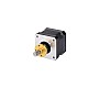 Nema 17 External 34mm Stack 0.4A Lead 8mm(0.31496) Length 32mm - 17E13S0404MB2-032RB | StepperOnline CA