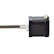 Nema 17 External Acme Linear Stepper Motor 1.68A 48mm Stack Screw Lead 8mm(0.31496) Lead Length 300mm - 17E19S1684MB4-300RS | StepperOnline CA
