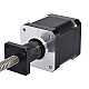 Anti-backlash Screw Nut Nema 17 External 48mm Stack 1.68A Lead 2mm(0.07874") Length 330mm - 17E19S1684AB4-330RA | StepperOnline CA Anti-backlash Screw Nut Nema 17 External 48mm Stack 1.68A Lead 2mm(0.07874") Length 330mm - 17E19S1684AB4-330RA | StepperOnline CA