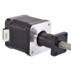 Anti-backlash Screw Nut Nema 17 External 48mm Stack 1.68A Lead 2mm(0.07874") Length 330mm - 17E19S1684AB4-330RA | StepperOnline CA
