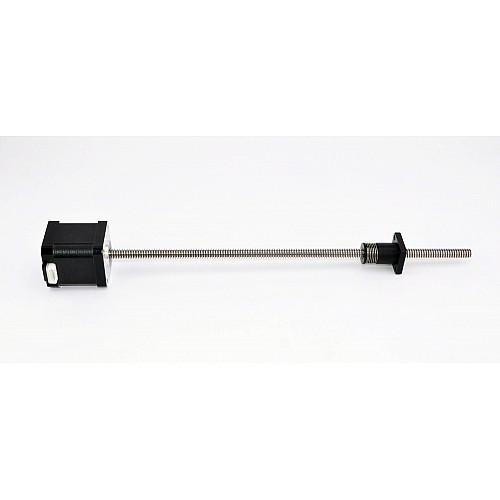 Anti-backlash Screw Nut Nema 17 External 48mm Stack 1.68A Lead 2mm(0.07874") Length 330mm - 17E19S1684AB4-330RA | StepperOnline CA Anti-backlash Screw Nut Nema 17 External 48mm Stack 1.68A Lead 2mm(0.07874") Length 330mm - 17E19S1684AB4-330RA | StepperOnline CA