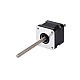 Nema 17 Non-captive 34mm Stack 0.4A Lead 2mm(0.07874) Length 150mm - 17N13S0404AF2-150RS | StepperOnline CA Nema 17 Non-captive 34mm Stack 0.4A Lead 2mm(0.07874) Length 150mm - 17N13S0404AF2-150RS | StepperOnline CA