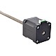 Nema 17 Non-captive 44Ncm (62.31oz.in) 48mm Stack 1.68A Lead 8mm(0.31496) Length 200mm - 17N19S1684MB4-200RS | StepperOnline CA