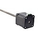 Nema 17 Non-captive 48mm Stack 1.68A Lead 8mm(0.31496) Length 300mm - 17N19S1684MB2-300RS | StepperOnline CA